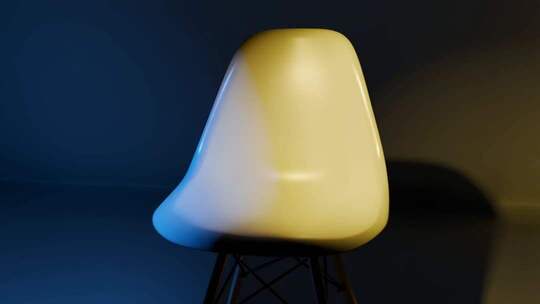 现代简约风格椅子特写