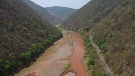 云南元江嘎洒江红河自然风光公路