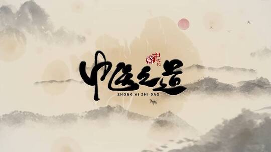 水墨国风中医药文化