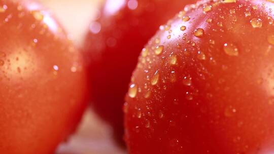 【镜头合集】特写切开的番茄西红柿