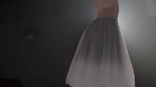 芭蕾舞唯美光影素材