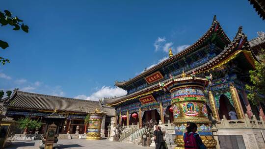 山西五台山广化寺实拍