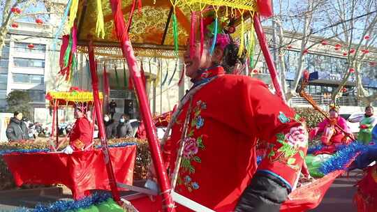 民俗展演闹新春