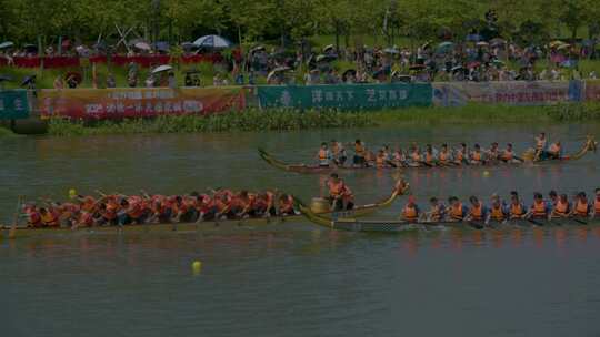 龙舟比赛队伍龙舟端午节