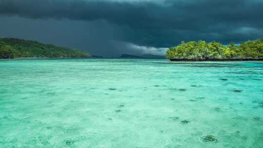 印度尼西亚， Raja Ampat，海滩