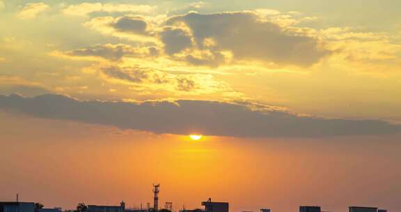 夕阳 晚霞 天空 治愈系 黄昏 唯美