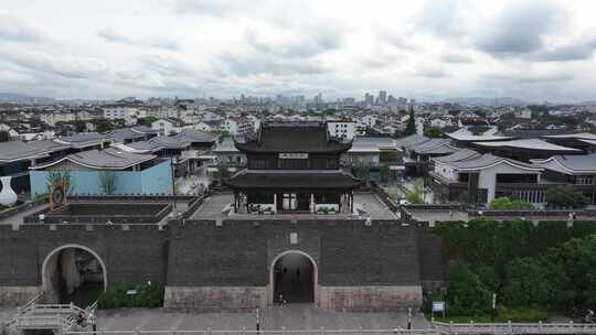 古韵今辉——苏州古城夏季景观（航拍运镜）