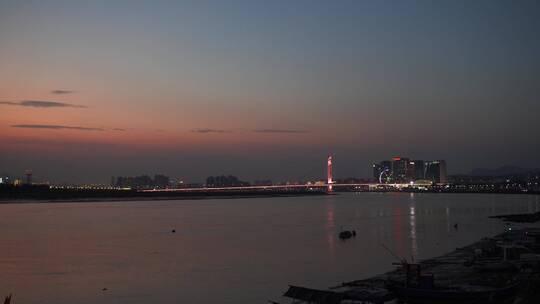 泉州东海泰禾晋江大桥夜景