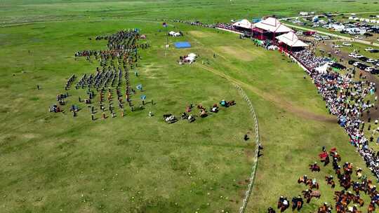 草原那达慕开幕式会场