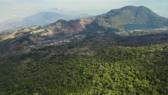 危地马拉火山熔岩灰