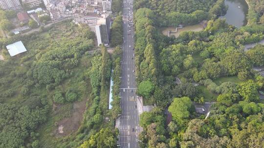 下班时段城市道路