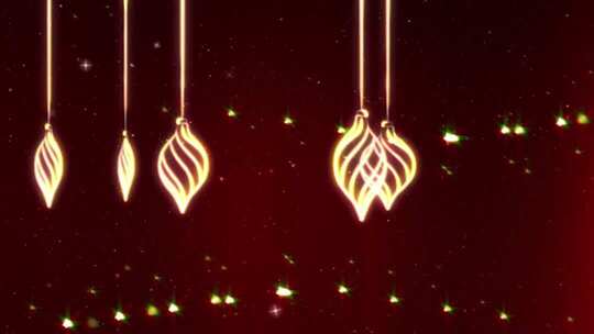 适用于圣诞节的LED背景视频