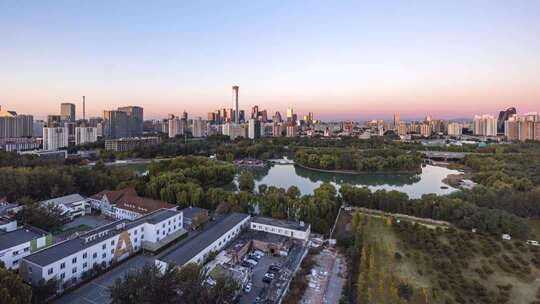 【8K】北京红领巾公园日出