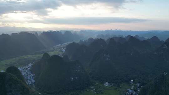 广西阳朔山景