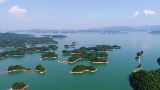 千岛湖自然美景航拍视频
