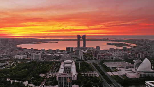 上海临港区滴水湖