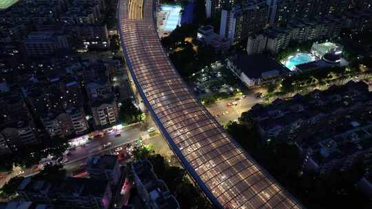 中国广东省广州市洛溪大桥视频素材模板下载