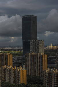4K视频|上海嘉定城市风光延时摄影