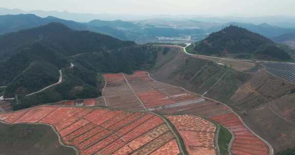 江西德兴铜矿高山水库航拍