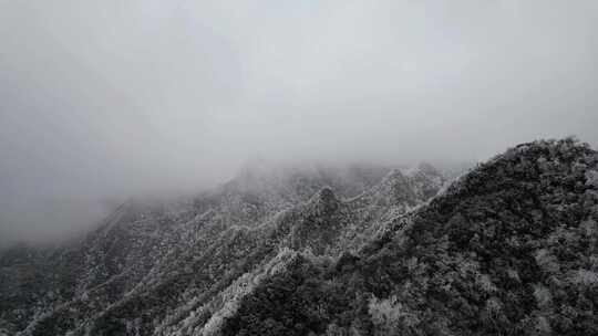 贵州省务川县/雪淞/下雪云海