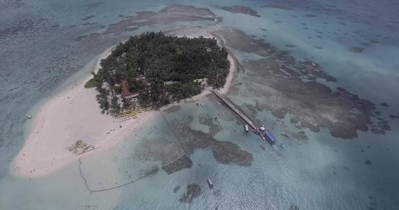 4K美国塞班海岛悬崖大海风光航拍