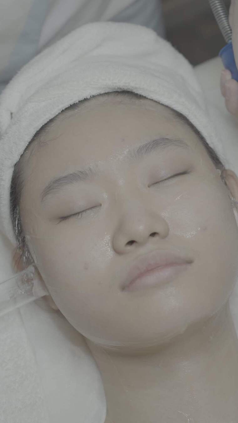 美容院 洁面 美容