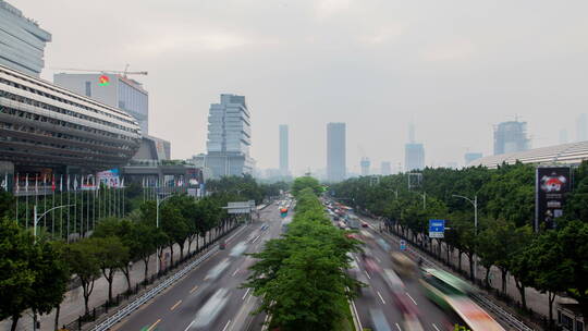 中国广交会公路延时