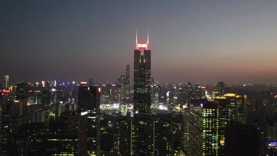 广州中信广场天河城市夜景