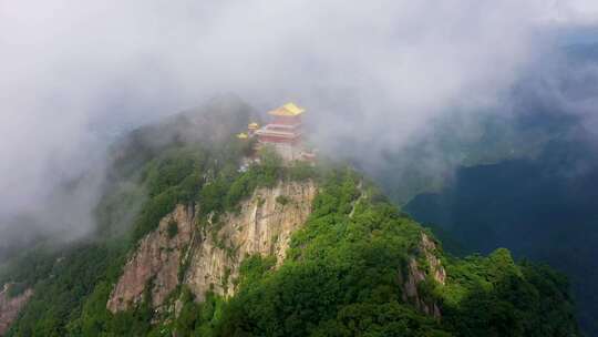 南五台山 钟南山 秦岭 云海 日出 云彩 蓝天