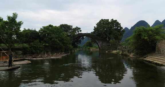 桂林阳朔富里桥遇龙河源头