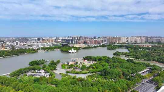 嘉兴平湖城市风合集  东湖风景平湖体育馆