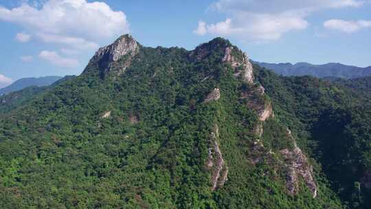 山川山脉自然风光生态植被航拍