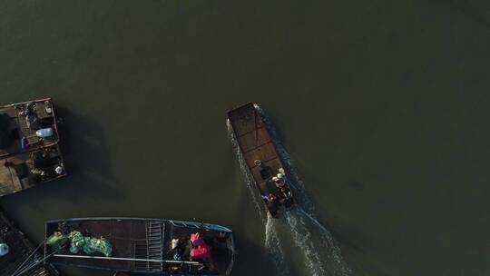 福建霞浦渔船出海视频素材模板下载