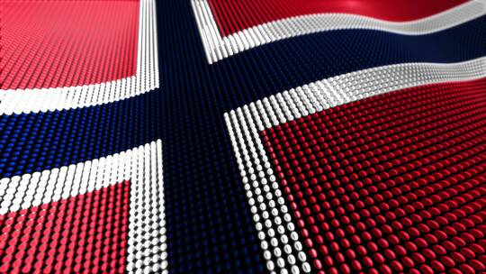 挪威运动粒子旗