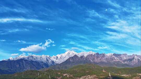 雪山移动延时