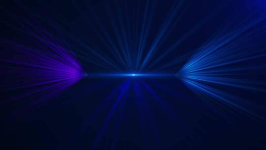 三维蓝色波纹粒子射线运动粒子下落