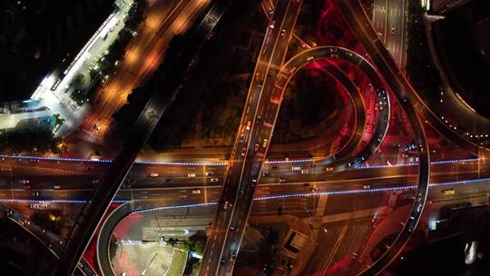 漕溪北路高架夜景