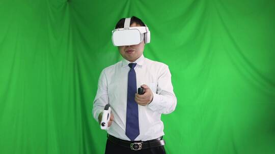 闲暇时玩VR视频素材模板下载