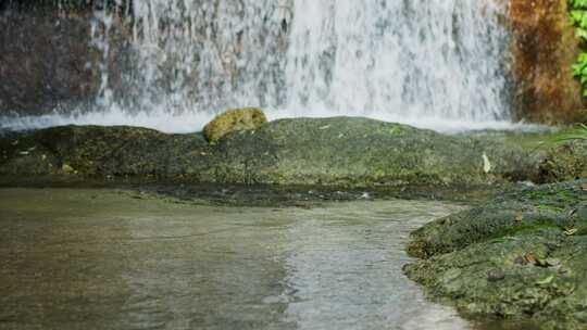 山水河流小溪