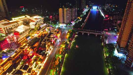 湖北省恩施州宣恩县景色夜景旅游景色景物