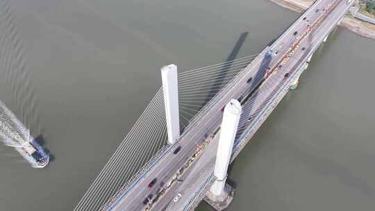 珠海横琴大桥视频素材模板下载
