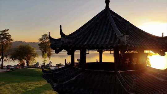 武汉东湖落雁景区