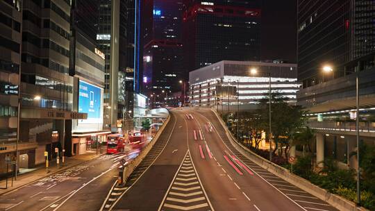 香港快速路高架桥车轨延时