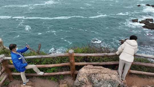 风景，航拍，无人机拍摄，全景，深圳海边风景