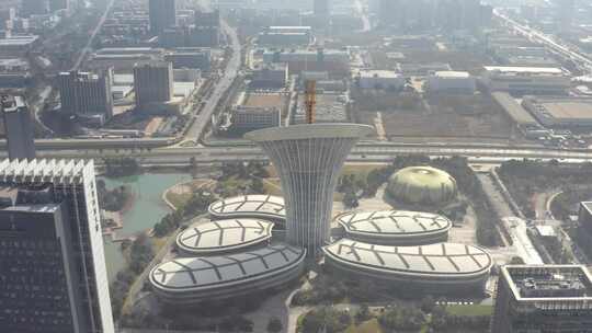 武汉未来科技城航拍