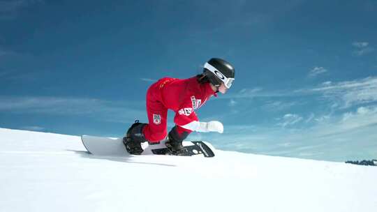4K-滑雪运动视频素材模板下载