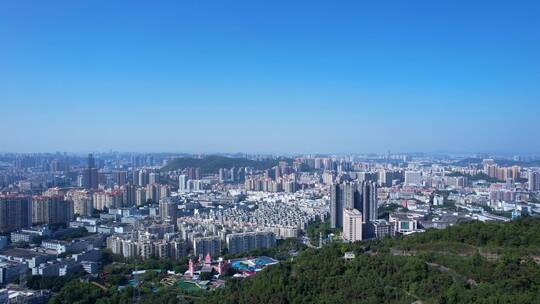 航拍深圳龙岗高楼建筑D