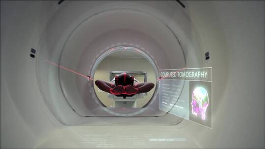 CT检测大脑健康顾问健康养老视频素材模板下载