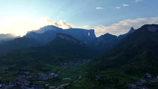 天门山航拍