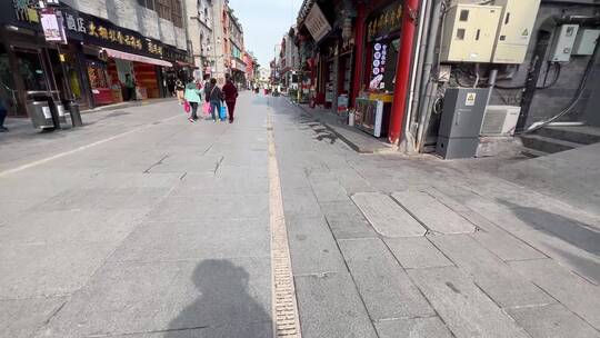 【镜头合集】大栅栏王府井老北京街景视频素材模板下载